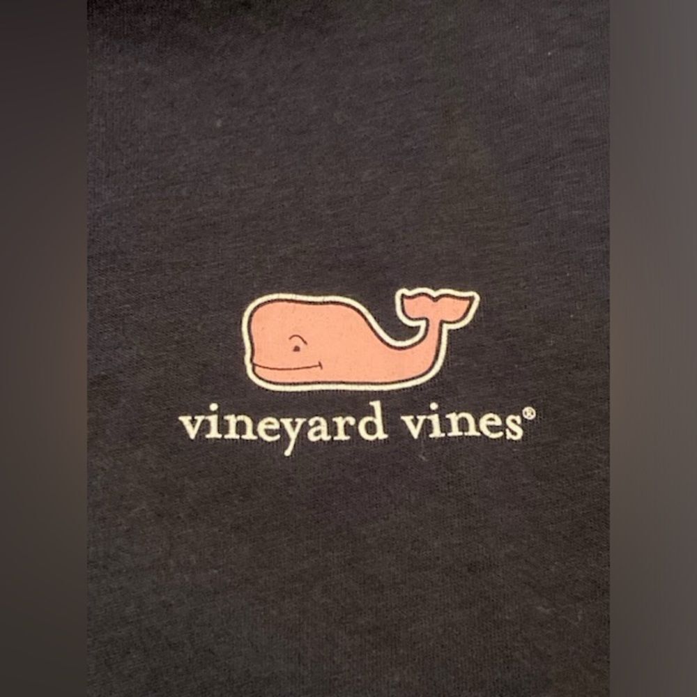 Vineyard Vines Whale Logo Women’s Long-Sleeve Performance Shirt Size L Navy Blue - Picture 4 of 8